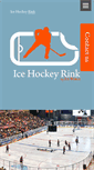 Mobile Screenshot of ice-hockeyrink.com